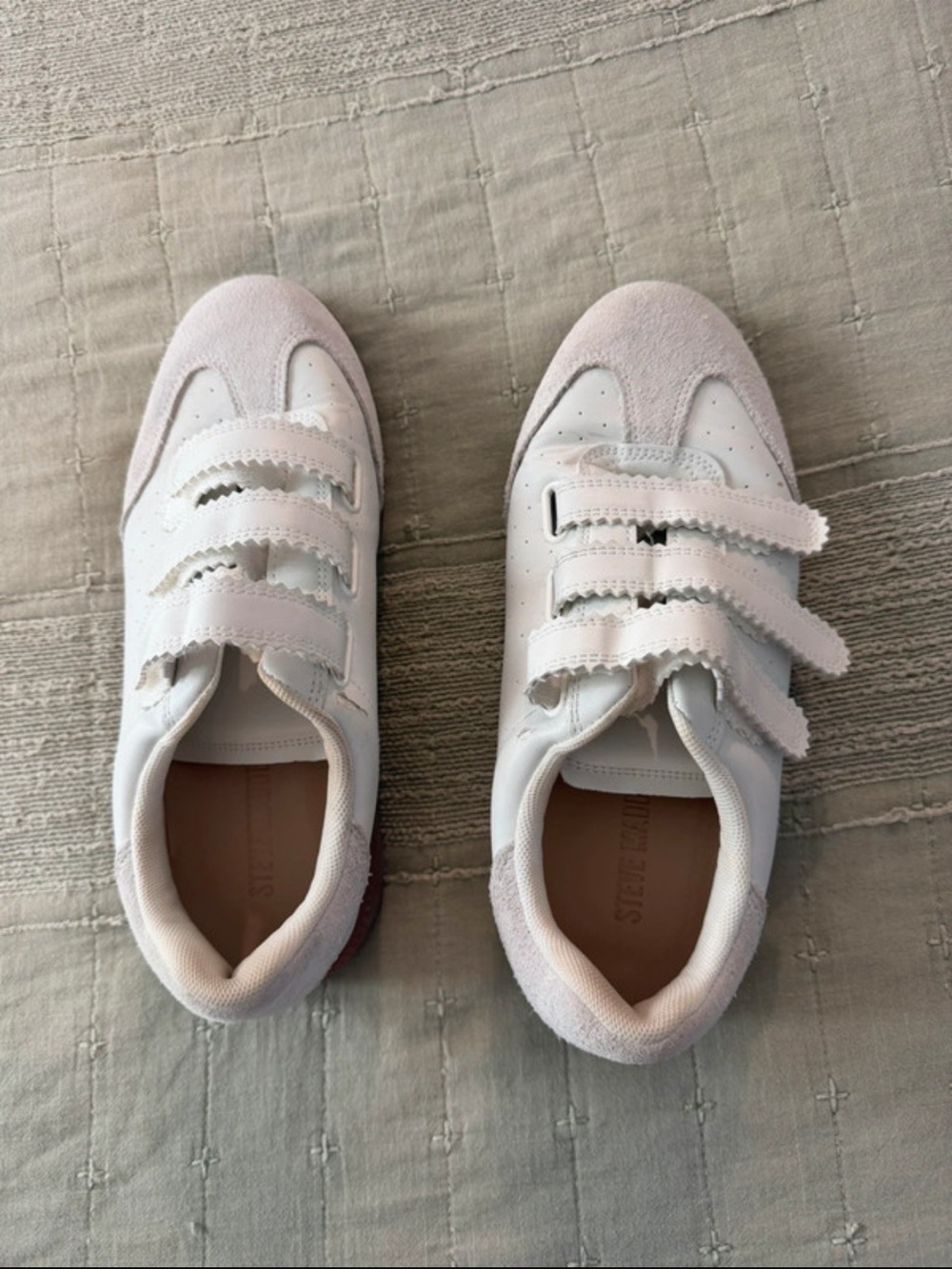 Steve Madden Momentum White Sneakers